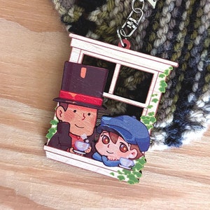 Layton Window / Wood Charm