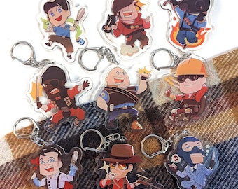 TF2 / Acrylic Charms