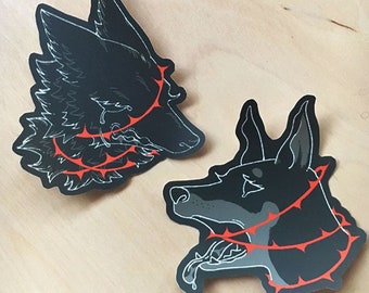 Trapped Dogs  / Sticker
