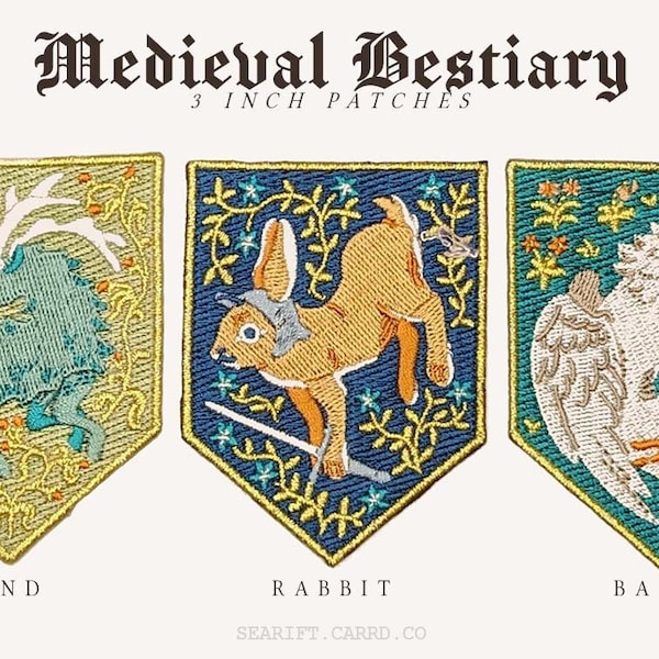 Medieval Bestiary / Patches