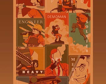 Team Fortress 2 / Sticker Sheet