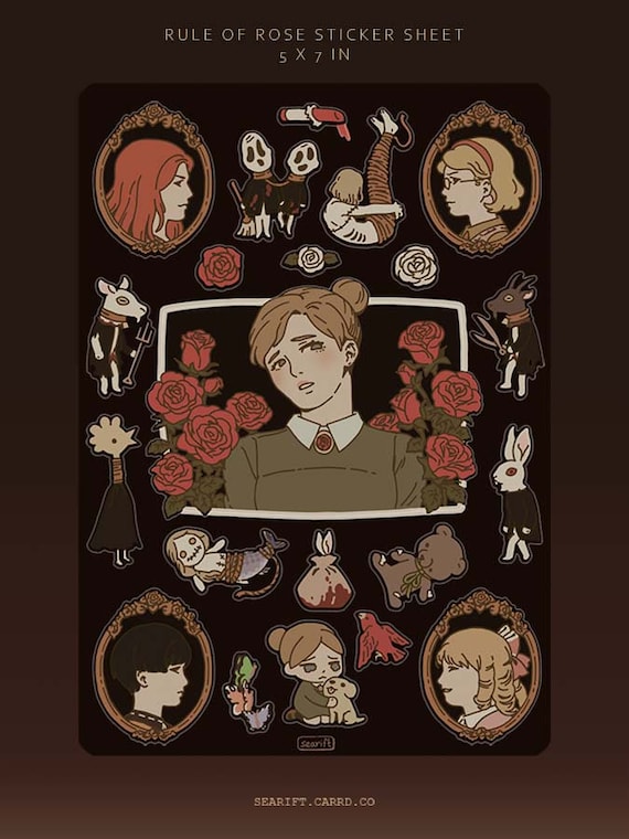 Rule of Rose / Sticker Sheet - Etsy
