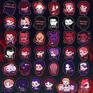 Horror Icons / Mini Acrylic Charms
