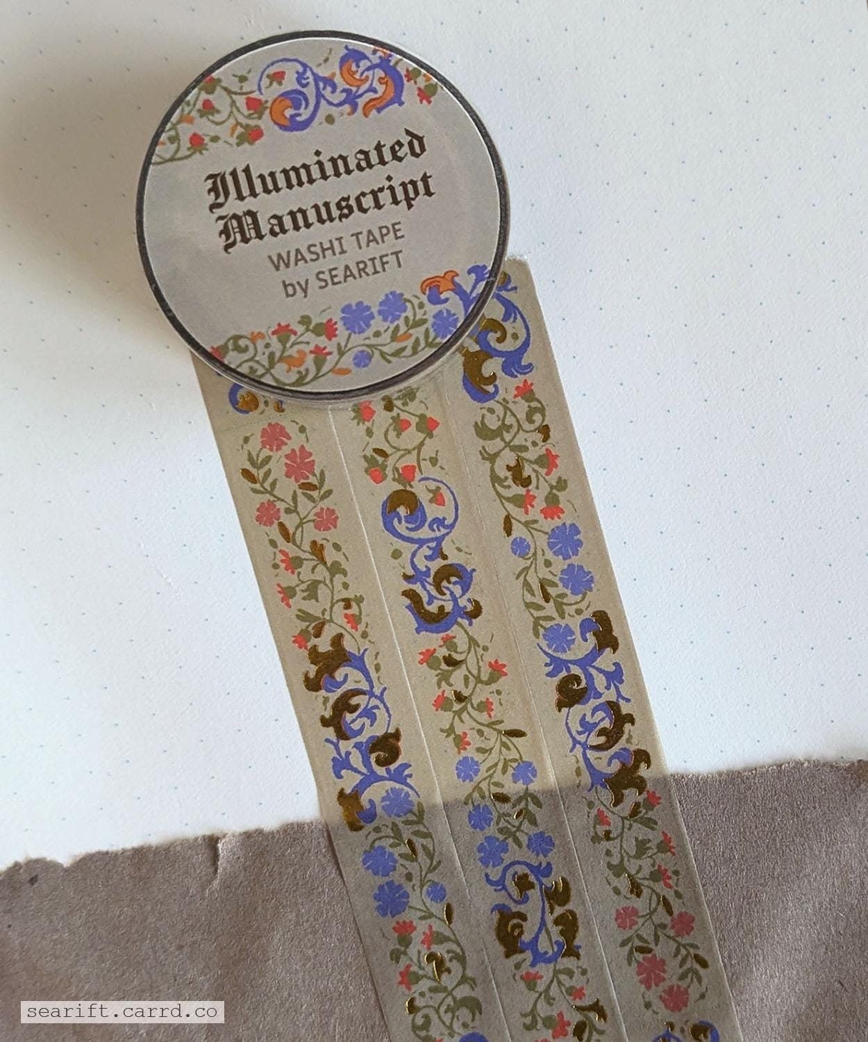 Illuminated Manuscript / Washi Tape