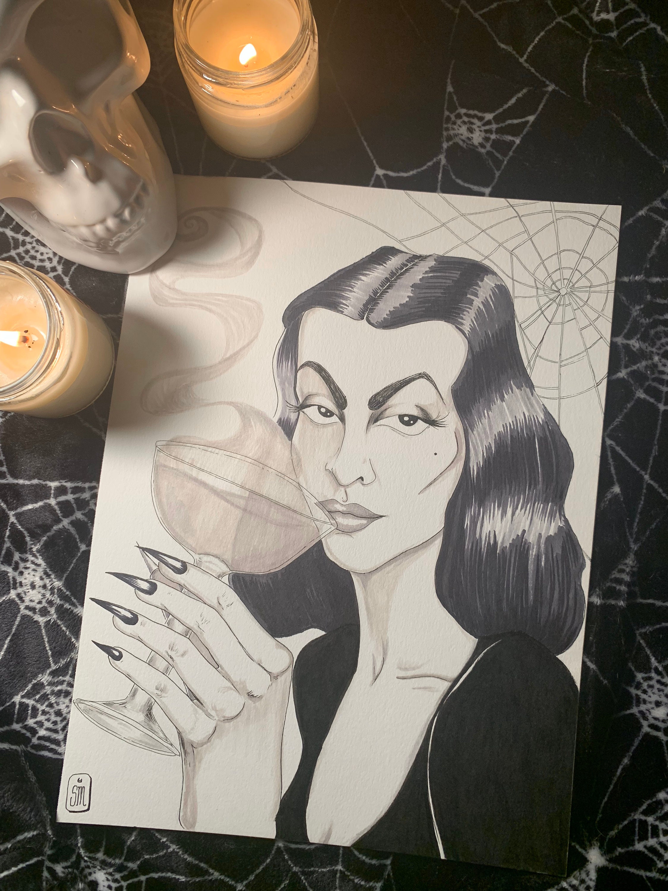 Misfits Tattoo Flash - Walk Among Us – Jared Gaines Art, image size:2250x3000