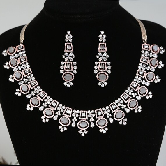 Silver set shop with gold polish