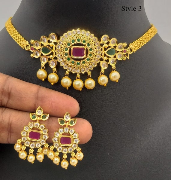 Choker Necklace - Buy Indian Choker Set Designs Online for Women