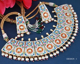 Rajasthani Choker - Etsy