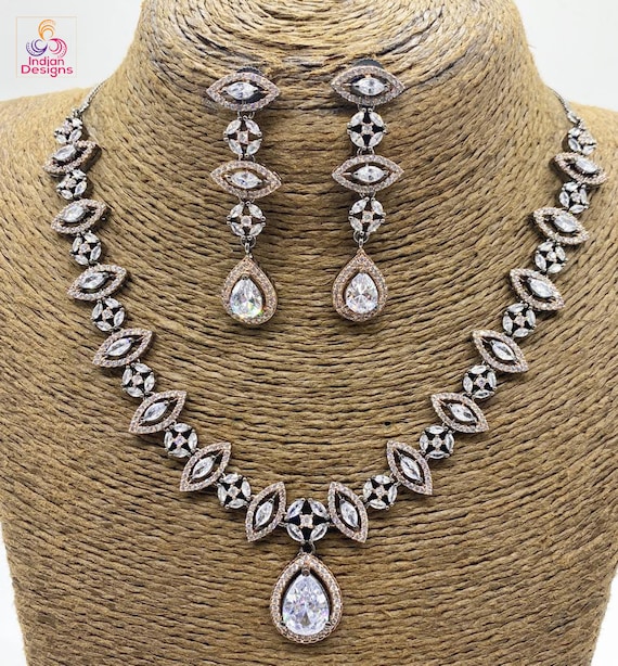 Black Diamond Hamsa Pendant Necklace Blue Diamond Eye 0.36 Carat 14K Rose  Gold Unique Handmade Pave Set