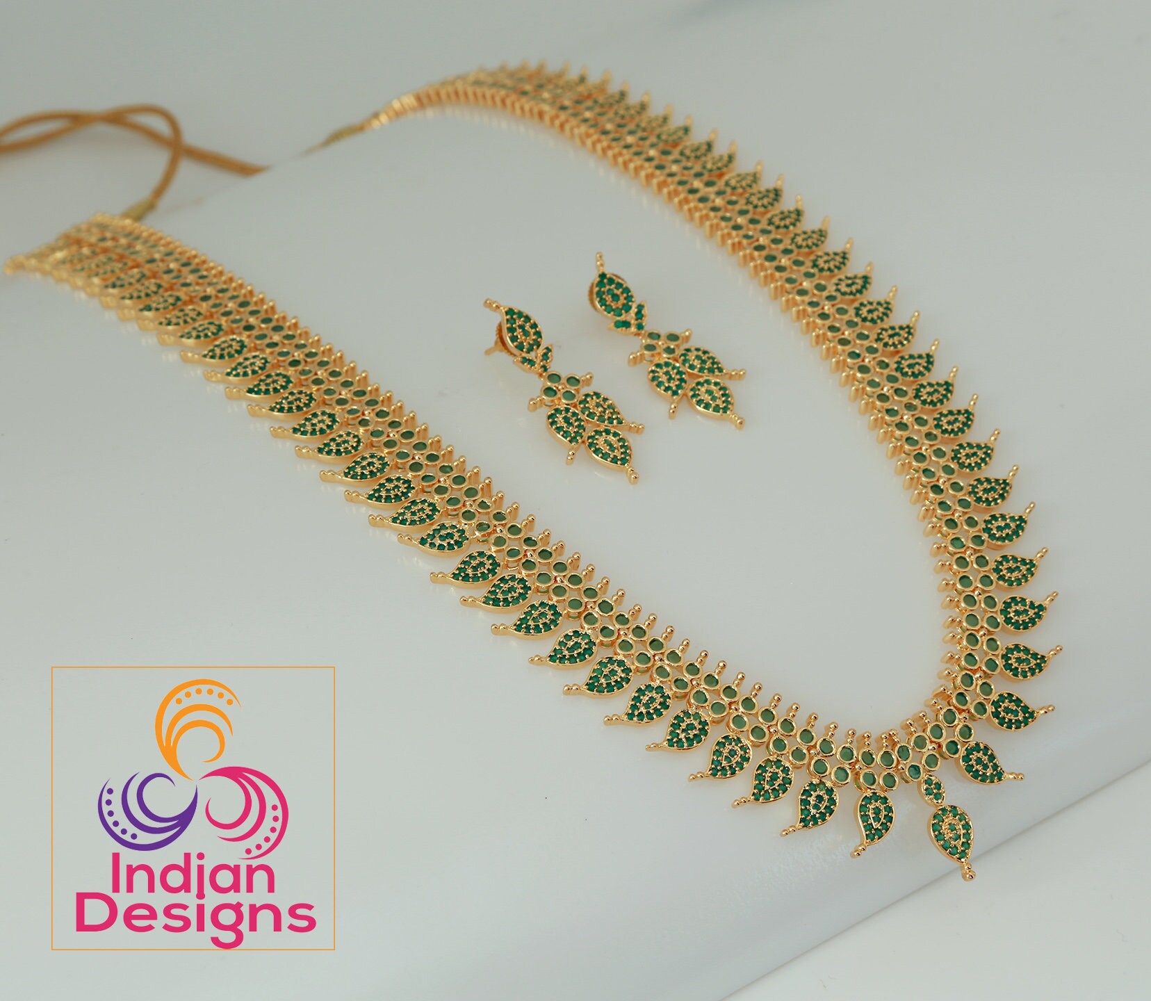 Exclusive Bridal Mango Haram Studded 