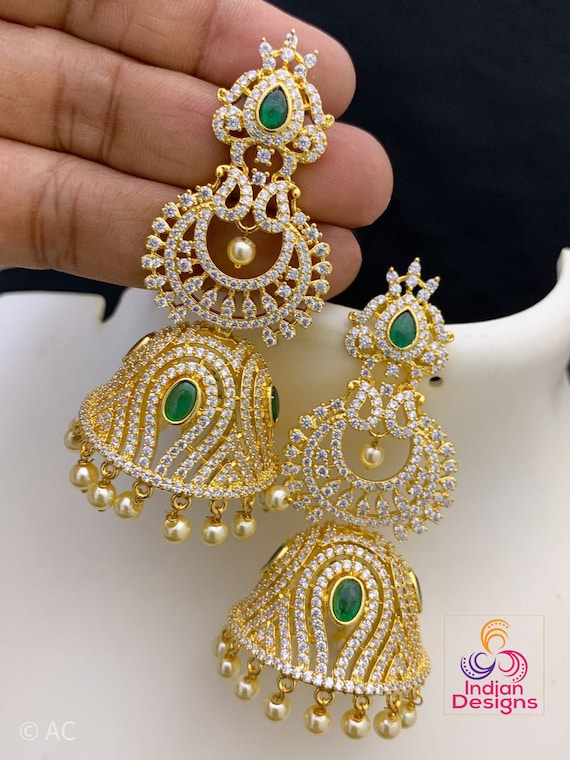 Amrapali Inspired Big Embossed Matt Gold Finished Pearl Beaded Ethnic  Wedding Jhumka Earrings at Rs 1596/pair | वेडिंग इयररिंग in Jalandhar | ID:  3023055133