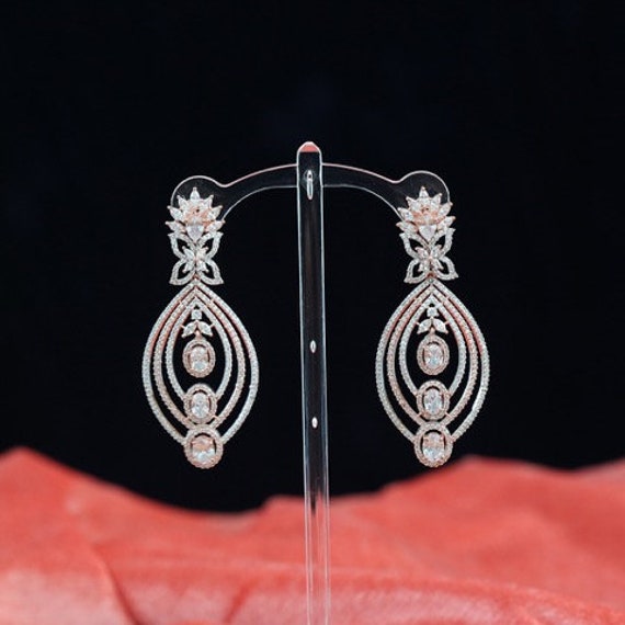 Earrings for party cheap wear gown