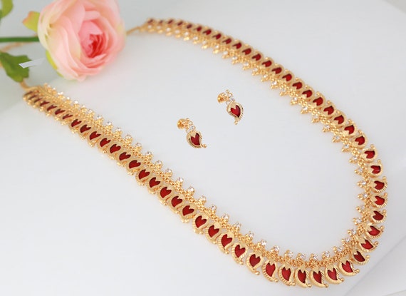 Mango long deals necklace