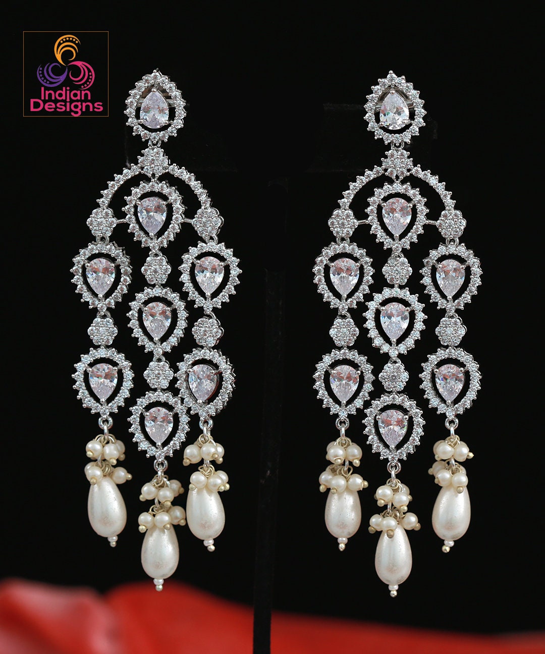 American Diamond Earrings In Mumbai