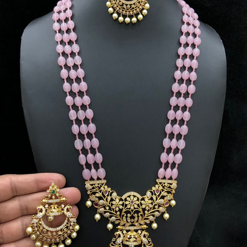 Beads Long Necklace main image 1