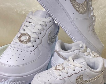 Mommy & Me Blinged Air Force 1's