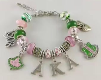 AKA Inspired Charm Bracelet