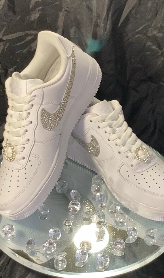 beaded air force ones