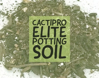 CactiPro Elite Potting Soil Professional Nursery Mix for Cactus Succulents Gardens Aloe Euphorbia Yucca Totem Pole Patio Container Gardens