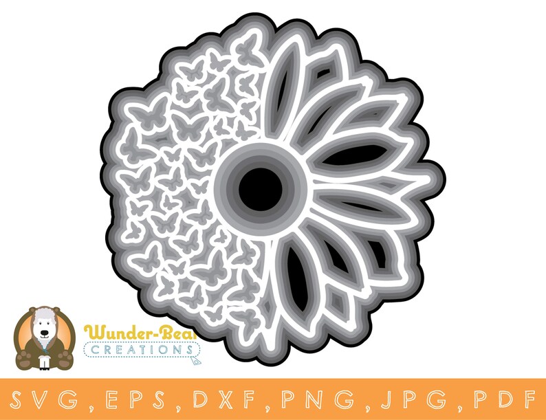 Free Free 111 Butterfly Cricut Sunflower Svg SVG PNG EPS DXF File