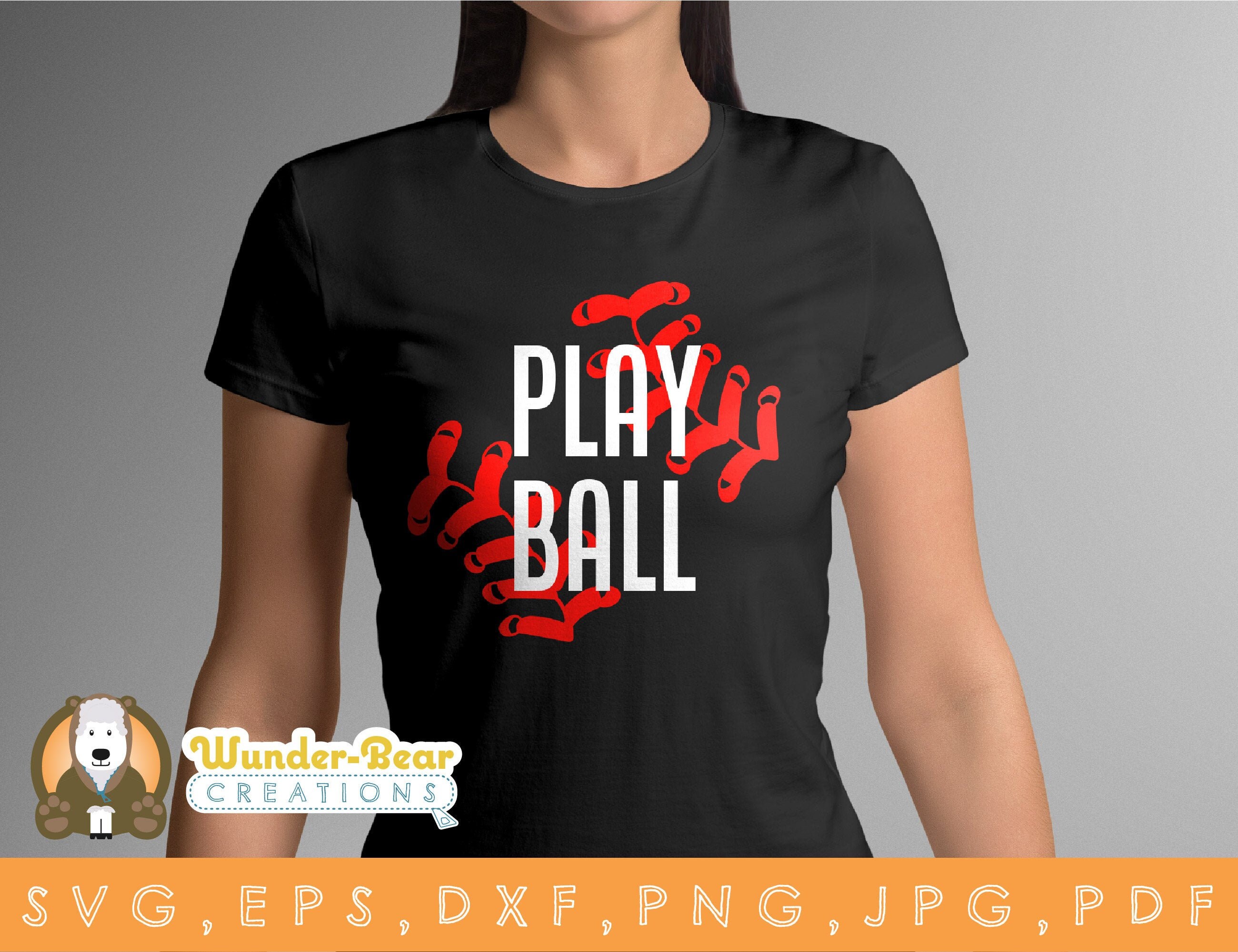 Play Ball Svg, Baseball Svg, Baseball Stitches SVG, Baseball Ball SVG