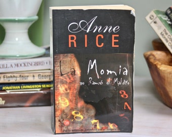 2001 La Momia o Ramses el Maldito Escrito Por Anne Rice, The Mummy, or Ramses the Damned in Spanish, Gothic Fiction Paperback