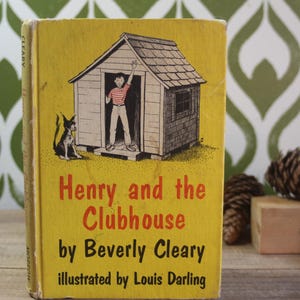 1962 Henry and the Clubhouse de Beverly Cleary, illustré par Louis Darling, Henry Huggins, Beezus et Ramona, littérature classique pour enfants