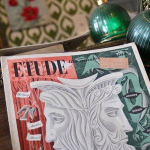 1951 Etude- The Music Magazine, The State of Music: 1900-1950, Sheet Music Pages, Topics- European & American Music, Opera- Margaret Webster