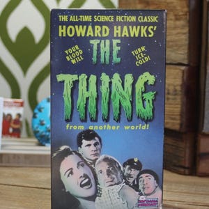 1951 Howard Hawks&#39; THE THING From Another World! From Another World!, The All-Time Science Fiction Classic, 1986 VHS