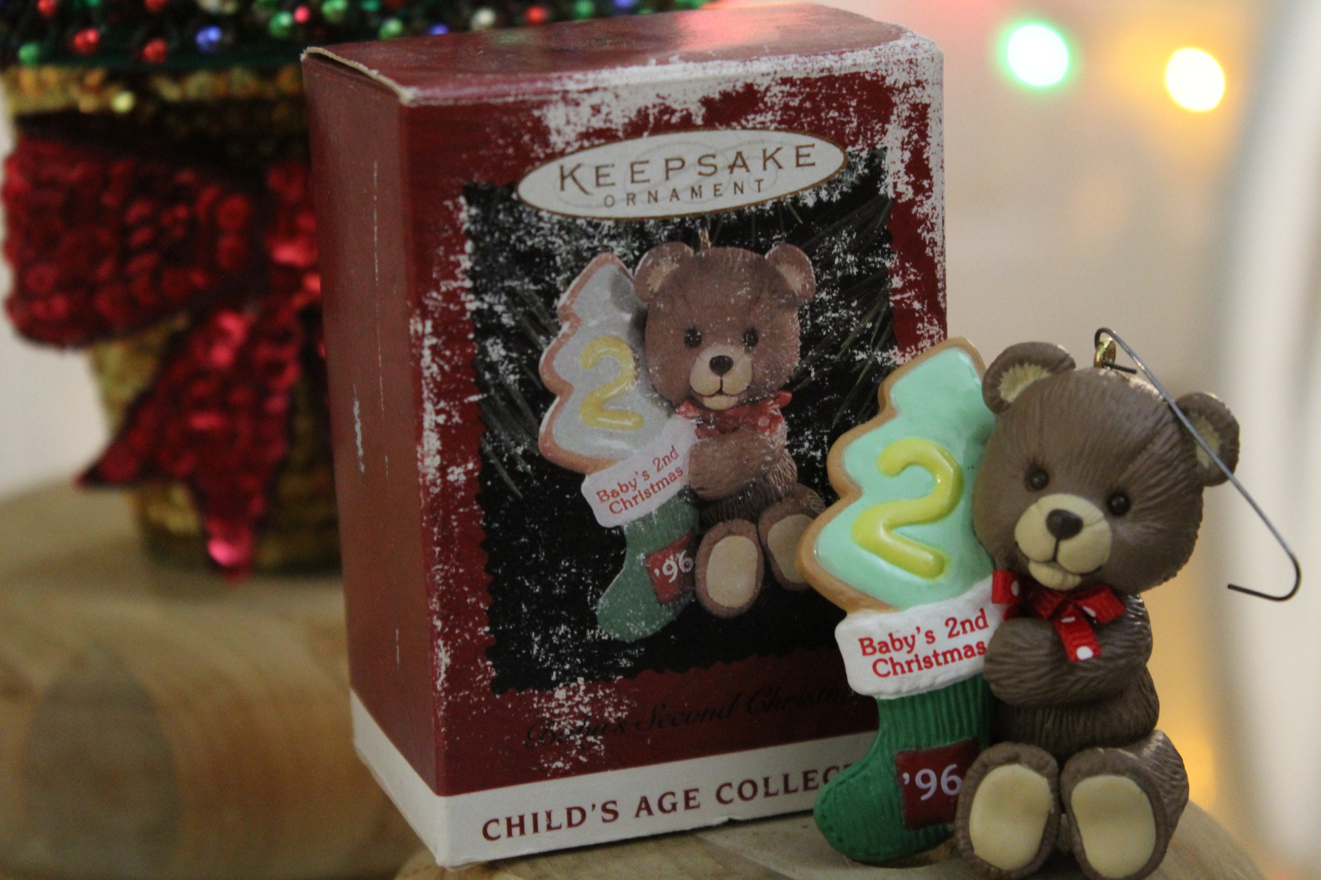 1990s Hallmark Keepsake baby's 2nd Christmas Etsy
