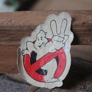 1989 Ghostbusters II Sticker, Needs Rescuing, Vintage Ghostbusters