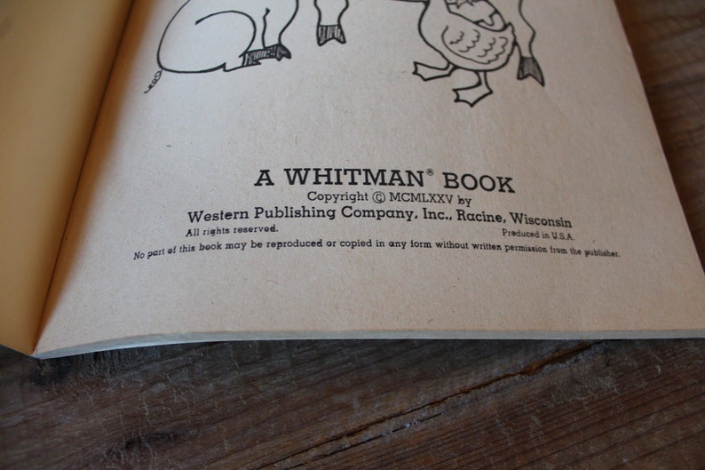 May include: A Whitman Book copyright 1975 by Western Publishing Company, Inc., Racine, Wisconsin. All rights reserved. Produced in U.S.A. No part of this book may be reproduced or copied in any form without written permission from the publisher.