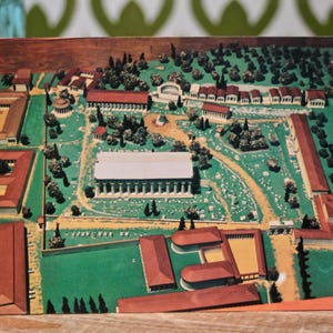 Carte postale du musée archéologique d'Olympie, Grèce, En dehors d'Athènes, lieu de naissance des Jeux Olympiques, expositions historiques