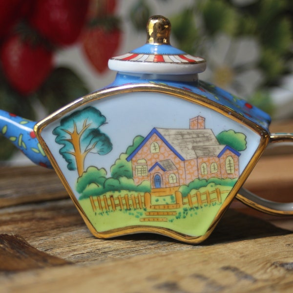 Miniature Teapots Etsy