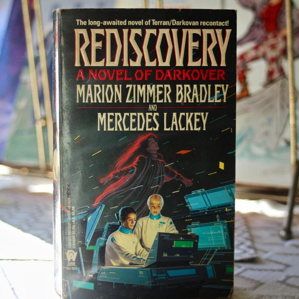 1994 REDISCOVERY, A Novel of Darkover by Marion Zimmer Bradley & Mercedes Lackey, Vintage Science Fantasy DAW Edition Paperback