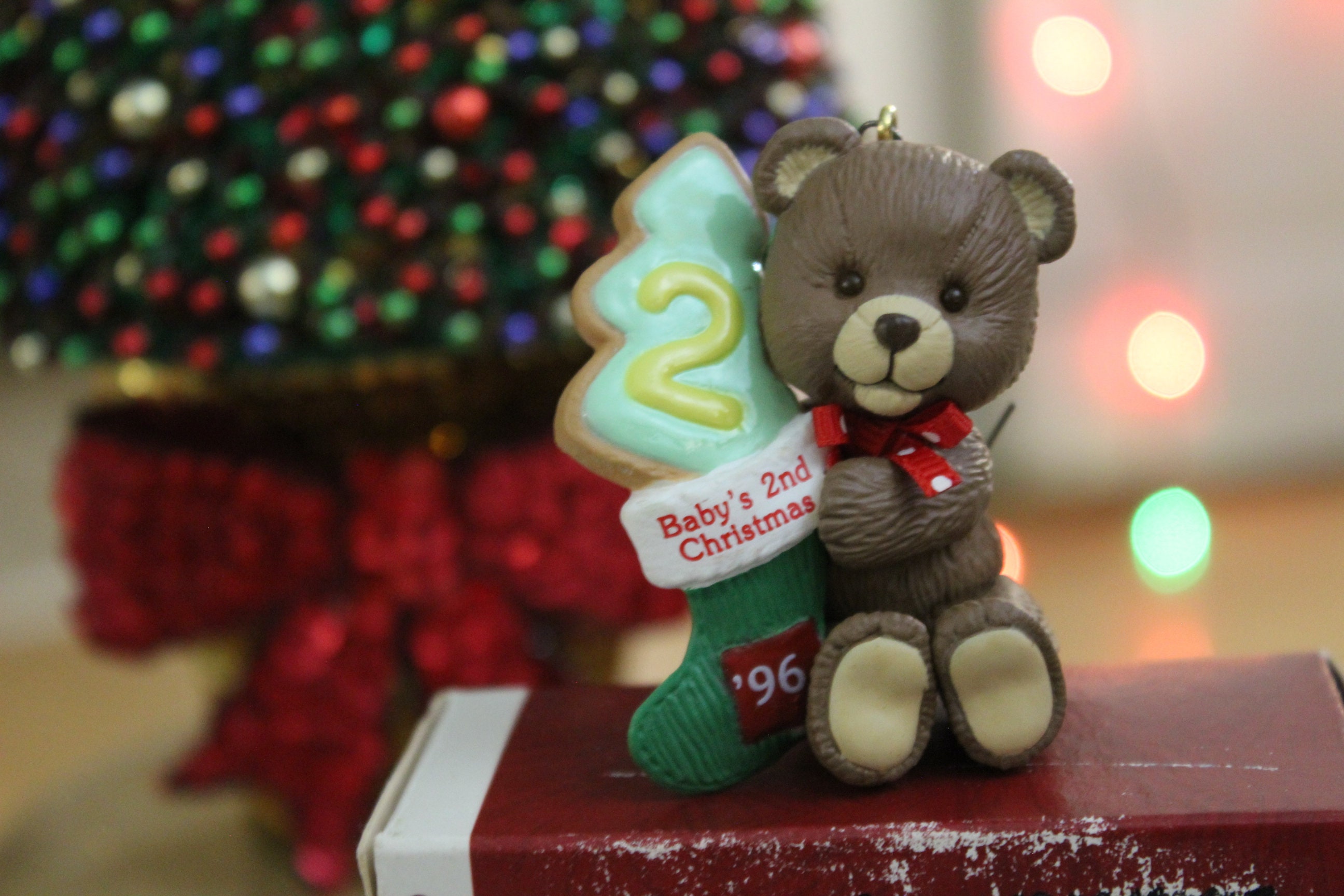 1990s Hallmark Keepsake baby's 2nd Christmas Etsy