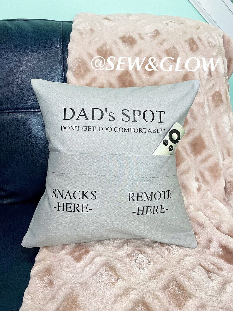 Personalized Pillow for Dad / Fathers Day Gift / Best Dad Etsy
