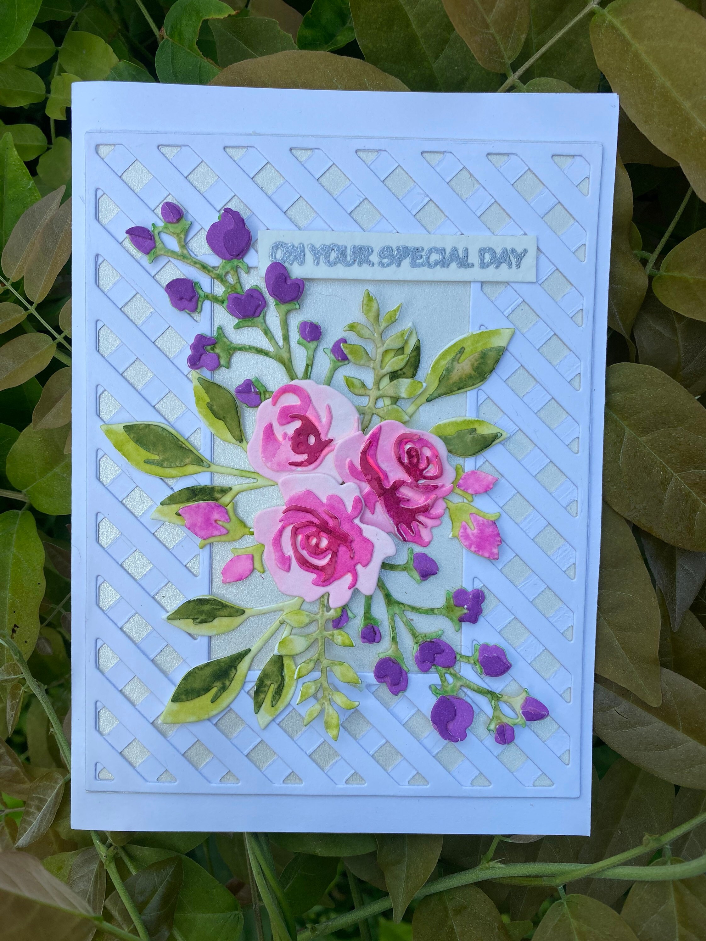 Roses Card for Birthdays, Anniversaries, Weddings, Mothers Day or Any ...