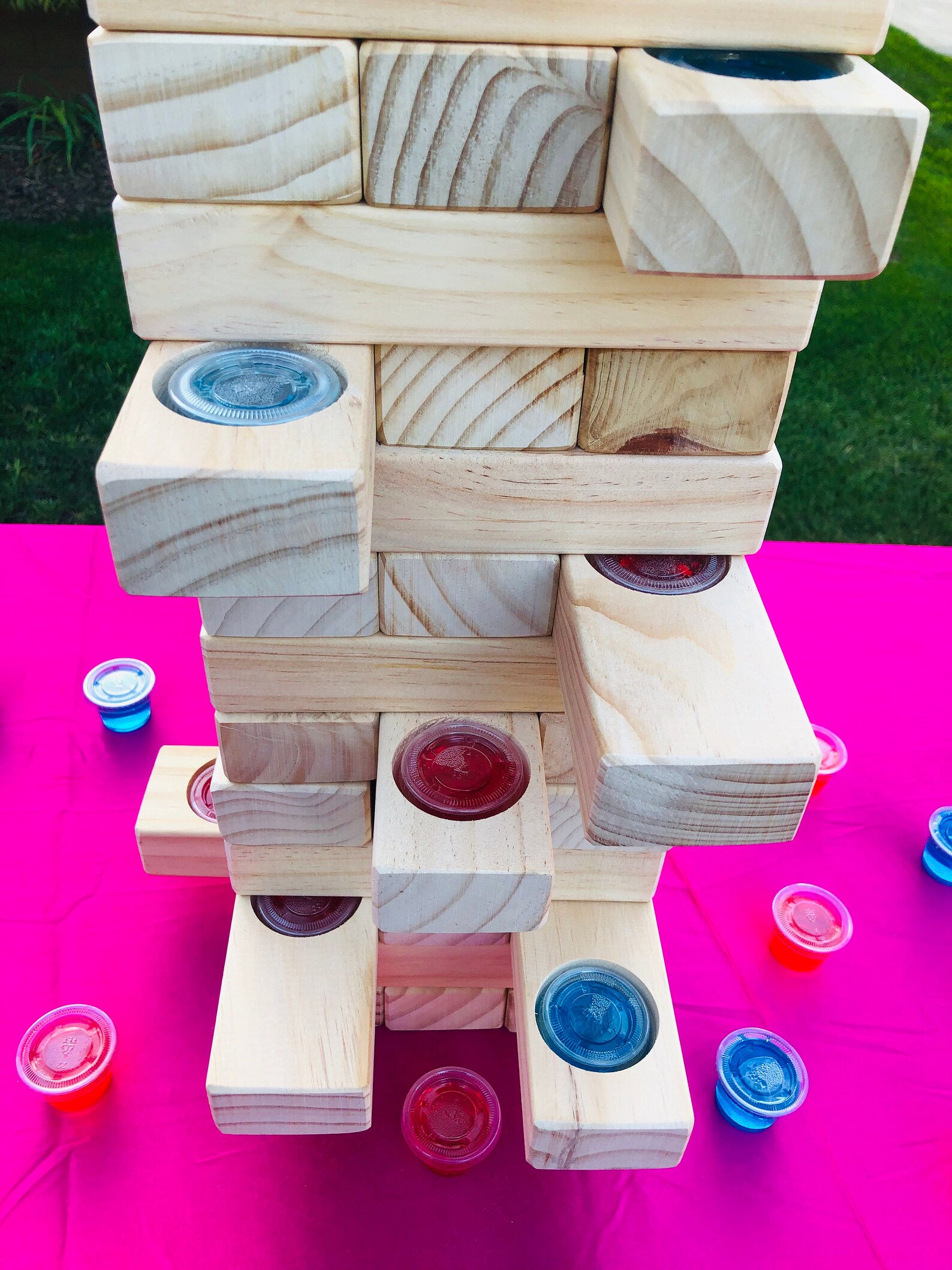 Custom Jello Shot Blocks Jello Shot Toppling Tower Blocks Custom Tipsy