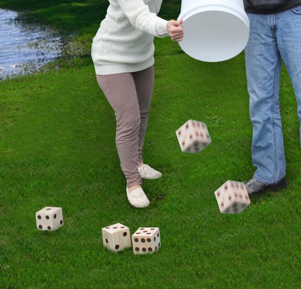 Lawn Yahtzee, Yard Yahtzee, Jumbo Yahtzee, Giant Yahtzee and Yarkle