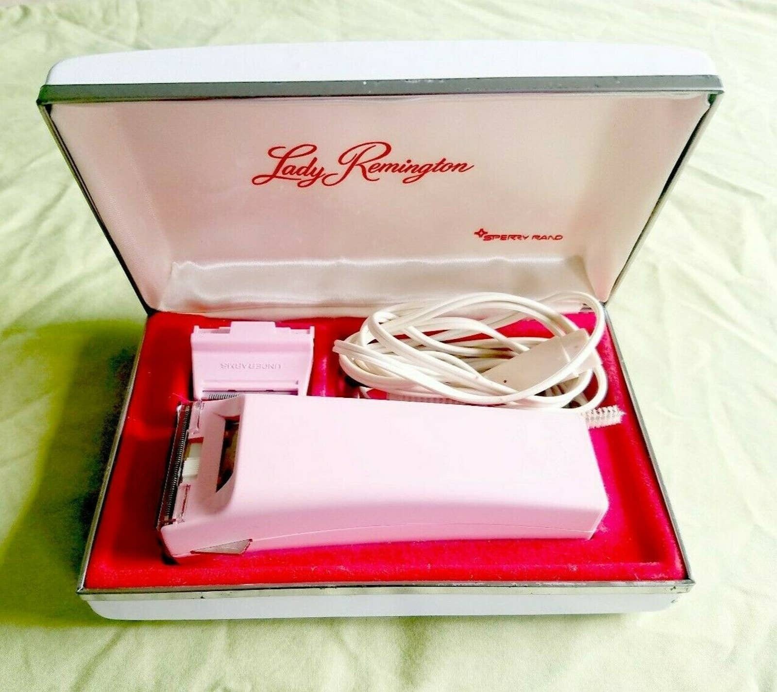 Vintage Lady Remington Electric Shaver Razor Made in USA Works Etsy