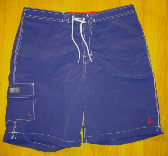 Polo Ralph Lauren Men's Swim Trunks Blue Kailua Board - Etsy