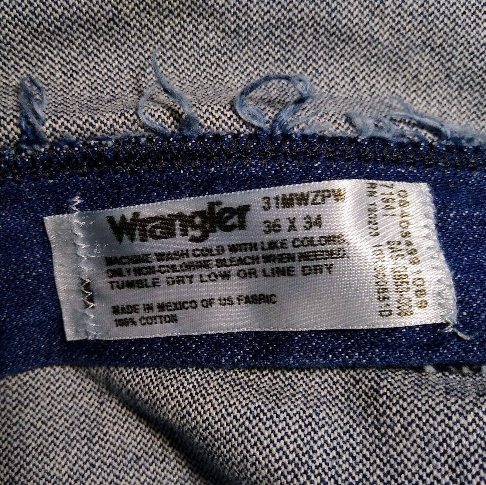 Wrangler 31MWZPW Men's Cowboy Cut Relaxed Fit 100% Cotton - Etsy