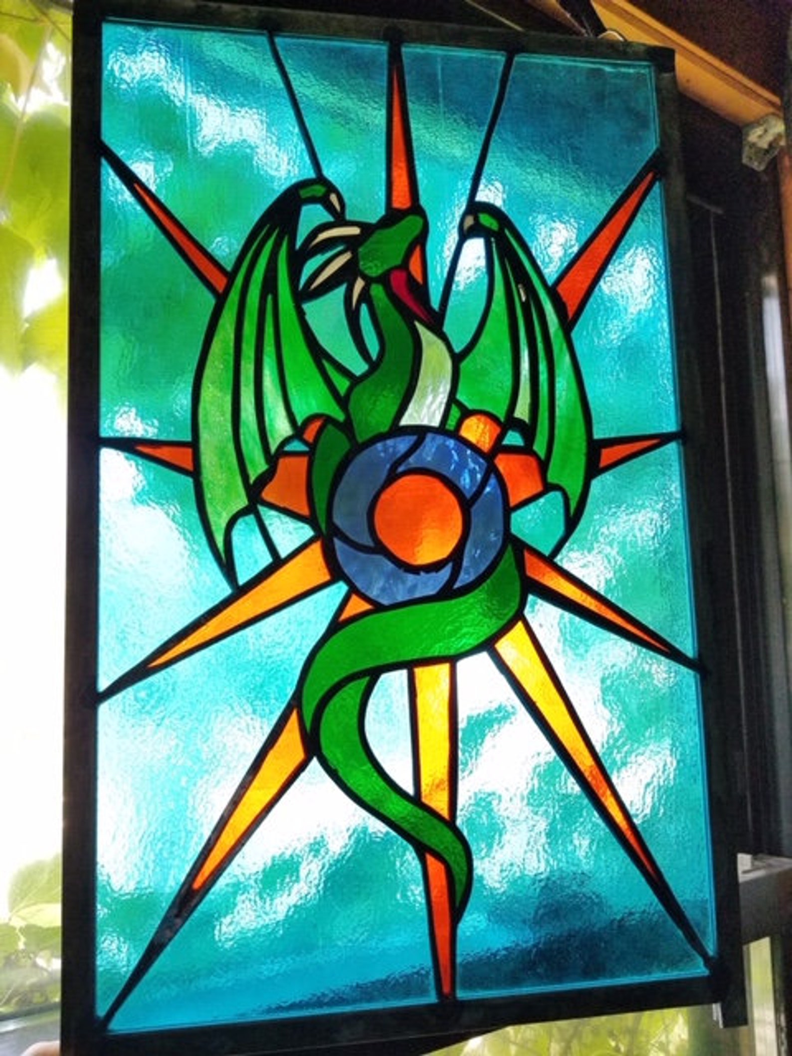 Custom Stained Glass Windows Etsy
