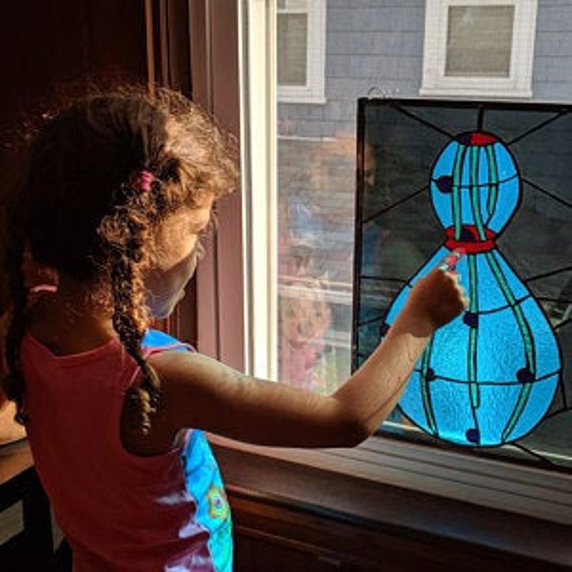 Custom Stained Glass Windows Etsy