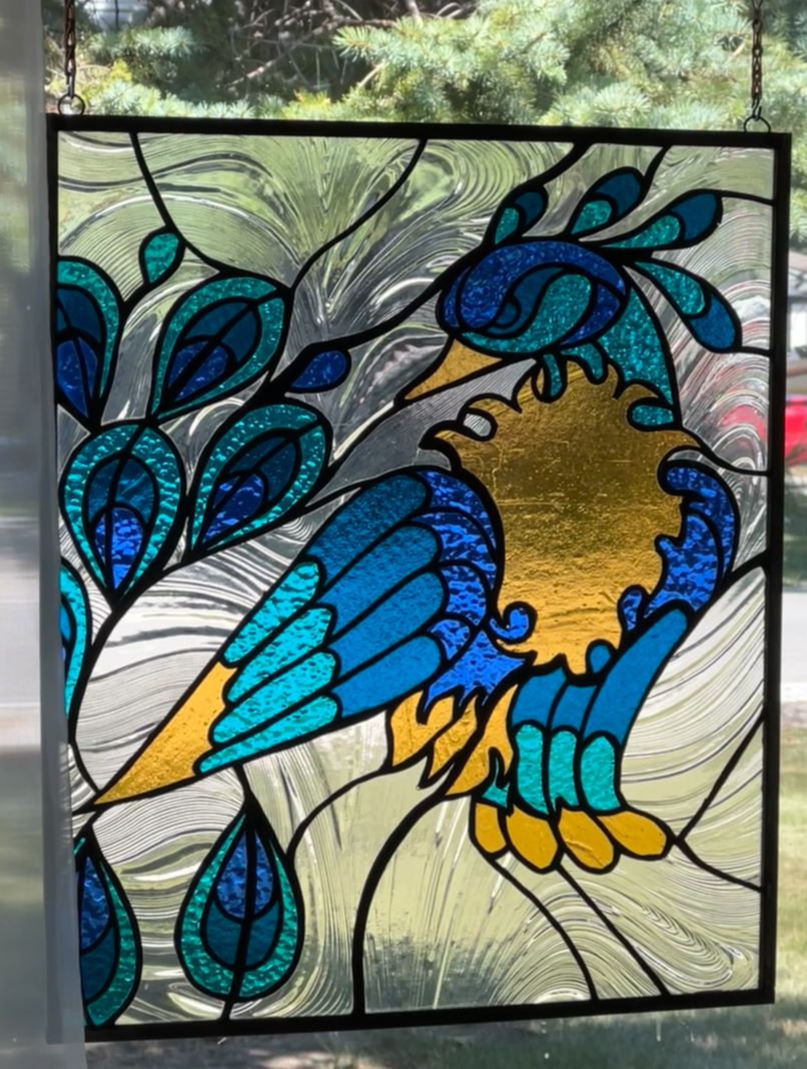 Custom Stained Glass Windows Etsy