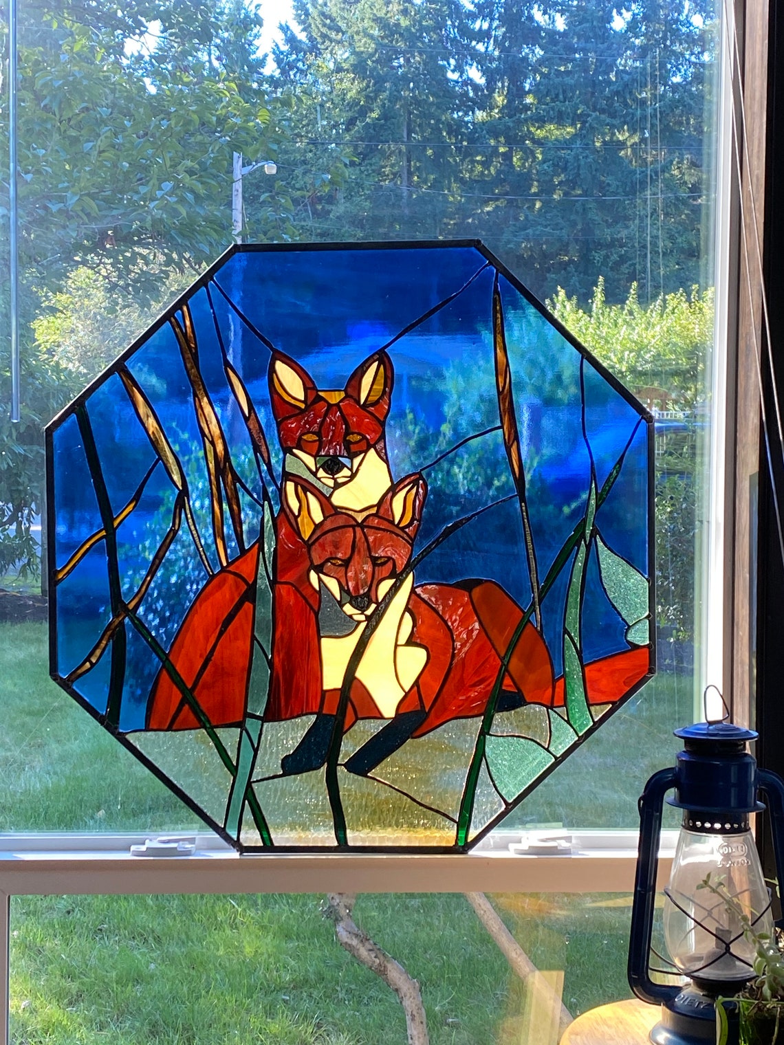 Custom Stained Glass Windows Etsy
