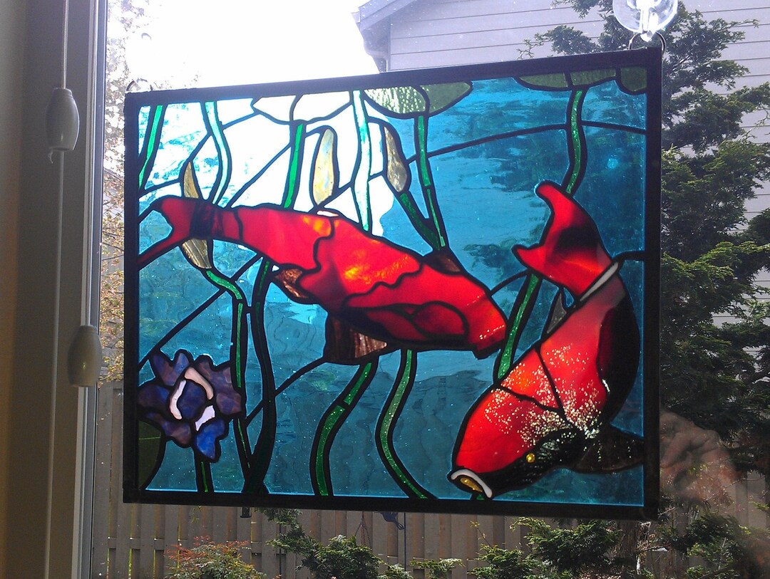 Custom Stained Glass Windows Etsy