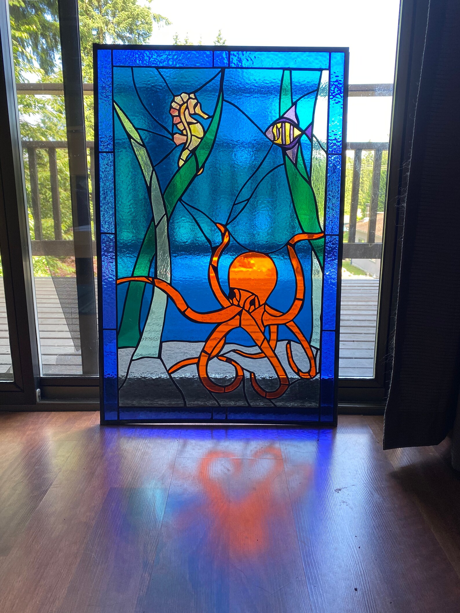 Custom Stained Glass Windows Etsy
