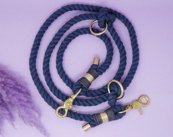 Tauleine "Cotton Flair" | Indigo | gemaakt van katoenen touw